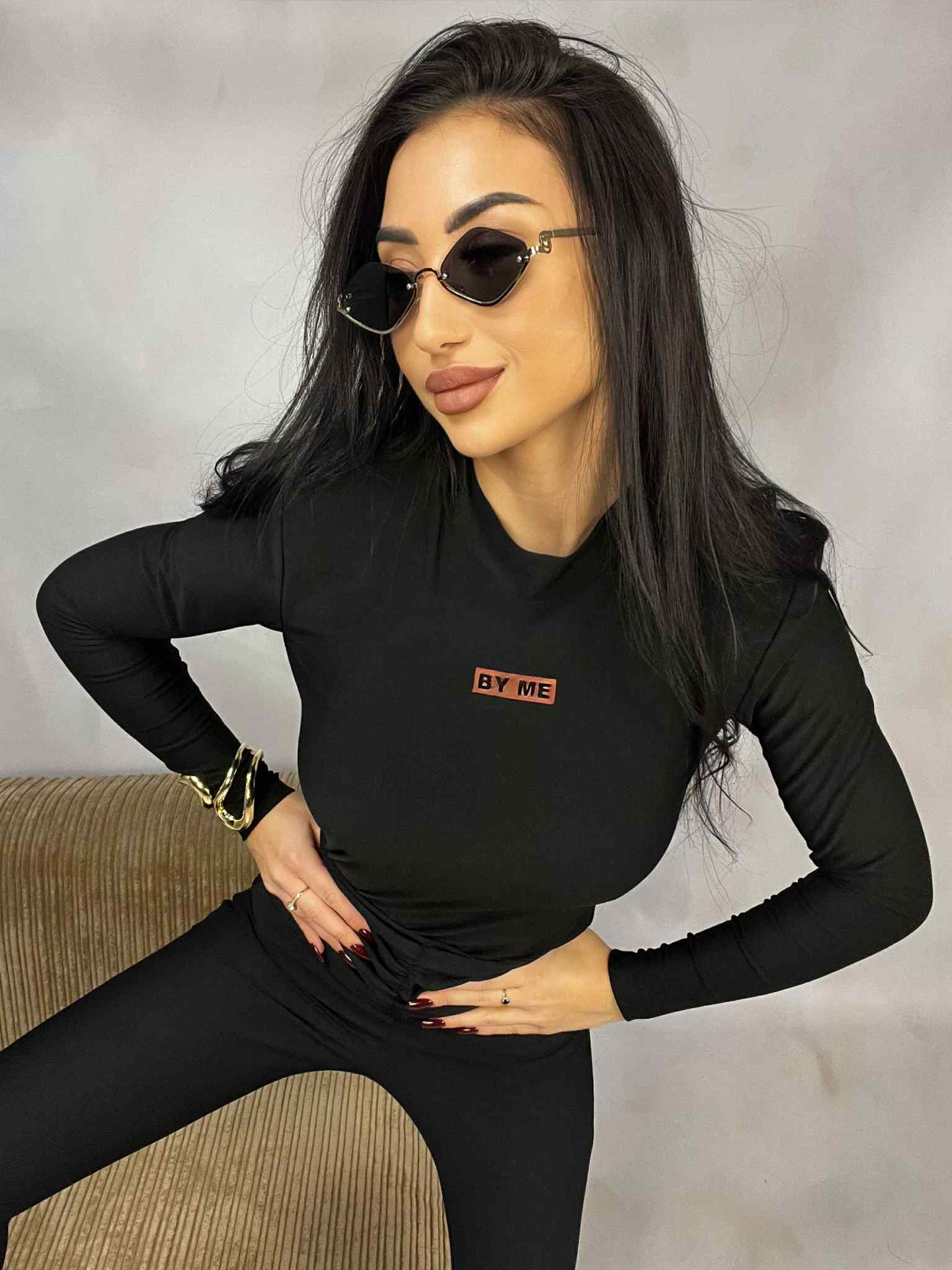 Bluzka MIRELLA By Me – czarna 